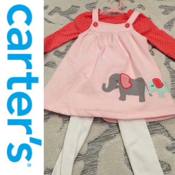 Carter's Other - 🆕 carters dress (3 piece) 18 months